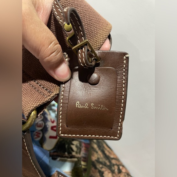 Original Paul smith messenger canvas bag. Medium size. Used - Picture 7 of 13